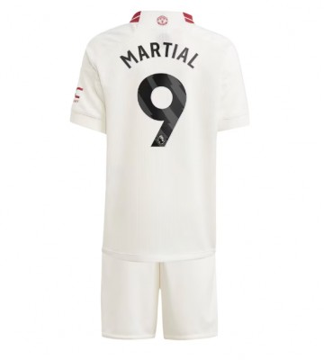 Manchester United Anthony Martial #9 Replica Third Stadium Kit for Kids 2023-24 Short Sleeve (+ pants)